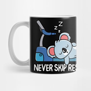 Koala Bear - Never Skip Rest Day Mug